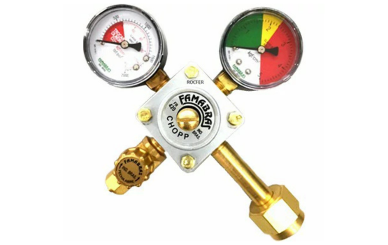 Regulador de Pressão CO2 com 1 Saída